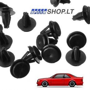 MERCEDES-BENZ W124 W140 R129 PLASTMASINIAI TVIRTINIMAI